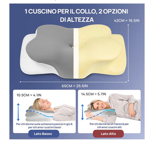 Cuscino memory foam