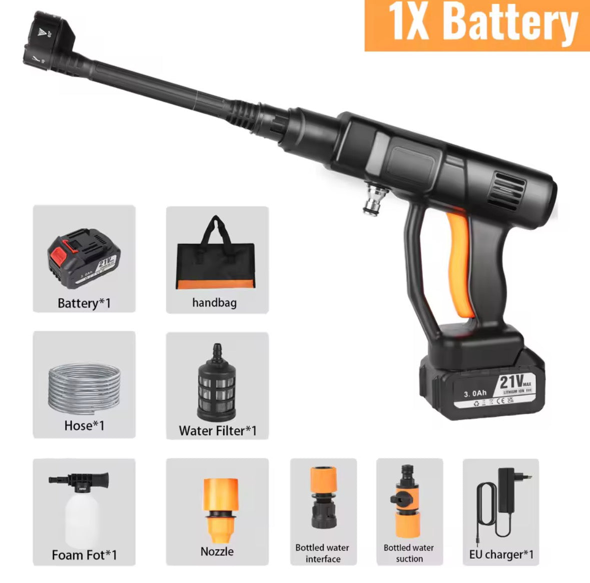Idropulitrice a batteria