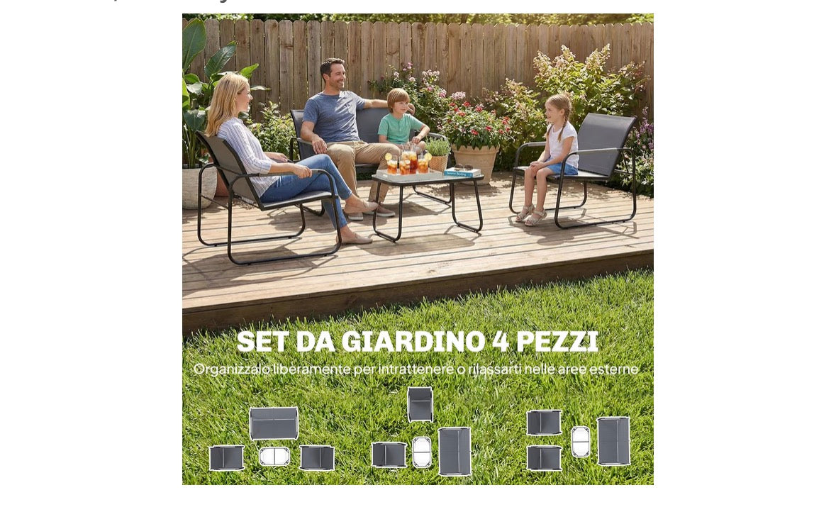Salotto giardino